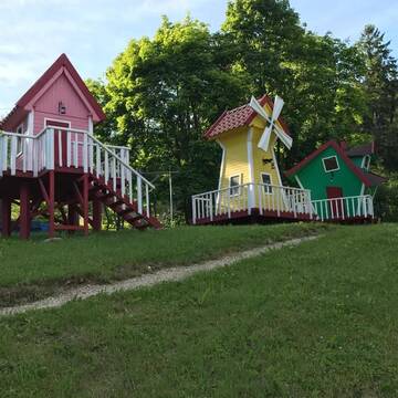 Фото номера Таунхаус с 2 спальнями Дома для отпуска Dzirnavkalns г. Цесвайне 95